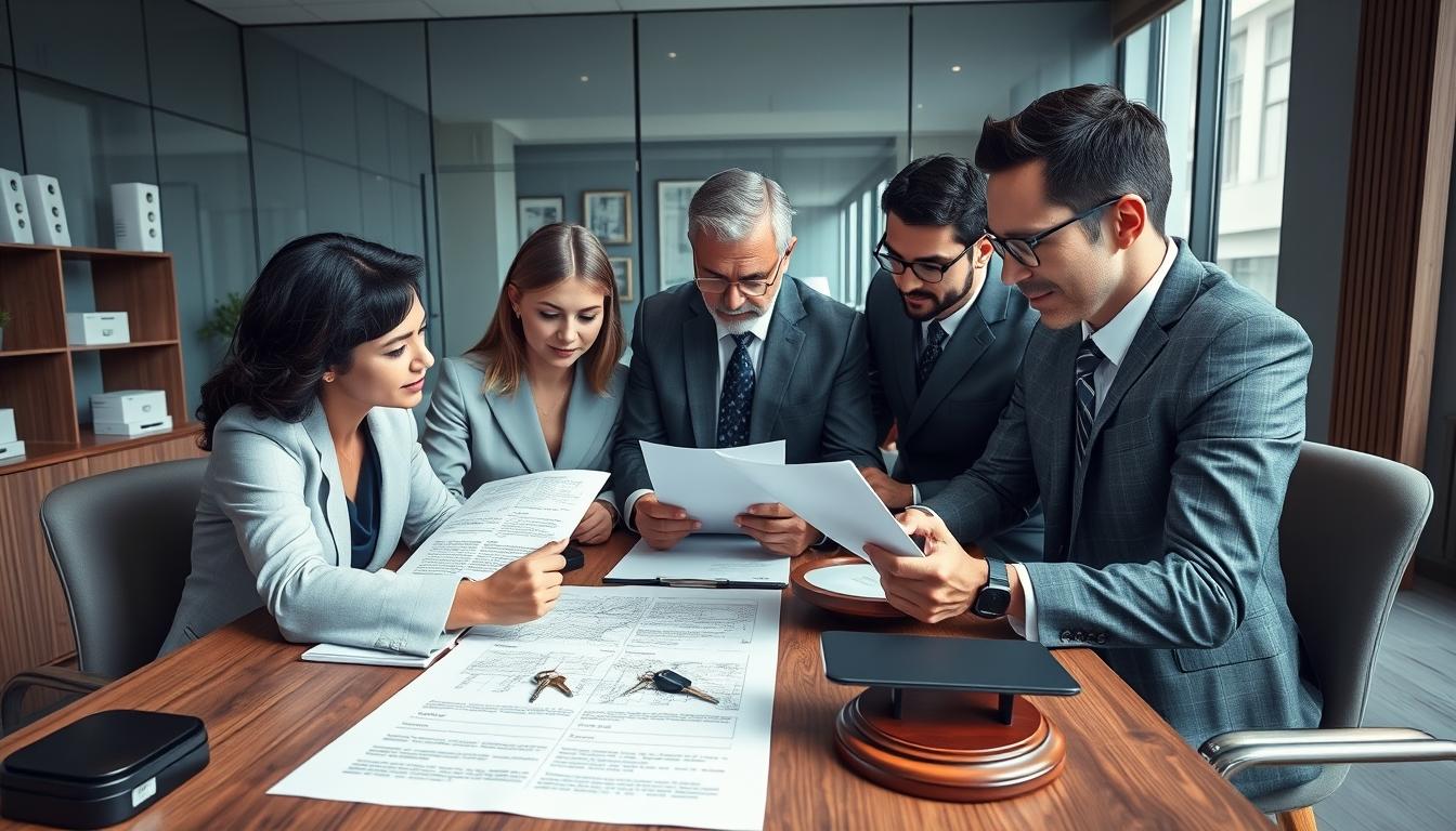 Property settlement documents and transfer review